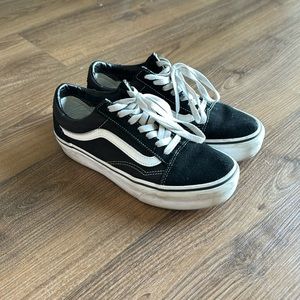 Vans platform shoes
